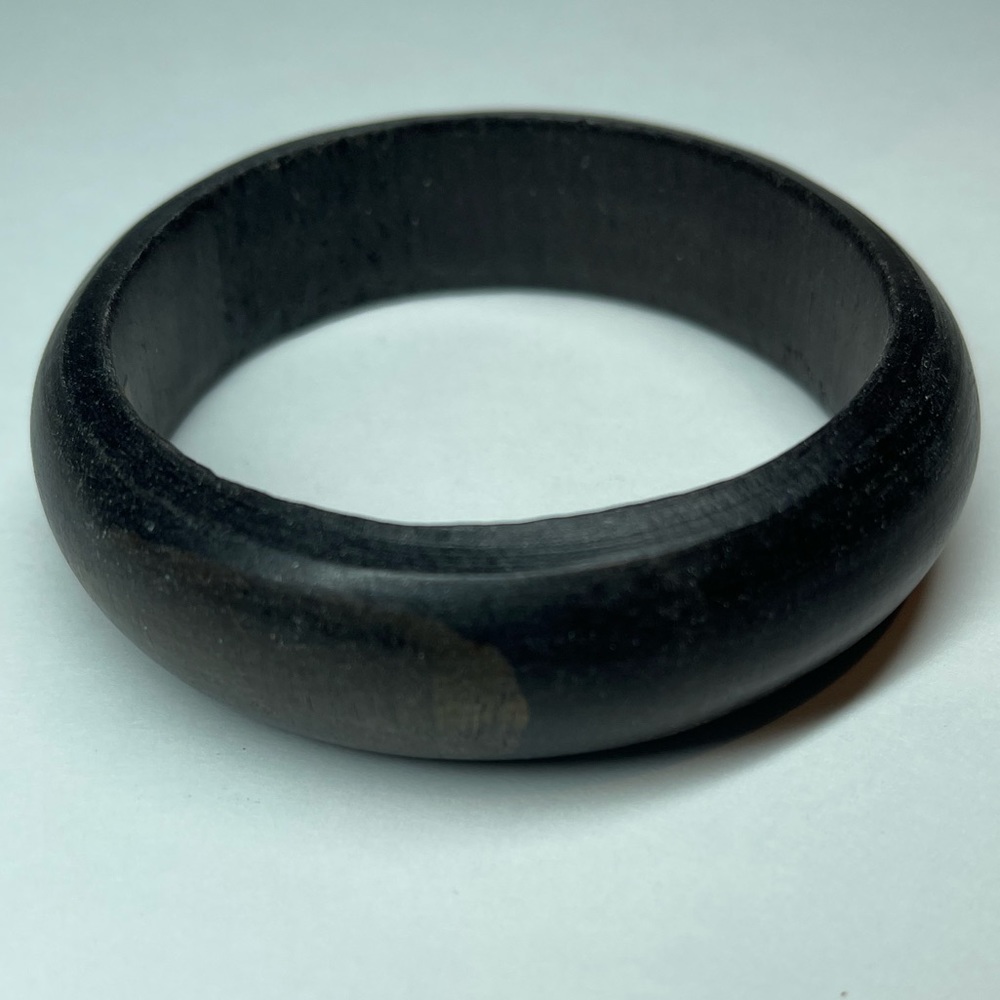 Vintage Retro Brown Wood Bracelet Bangle